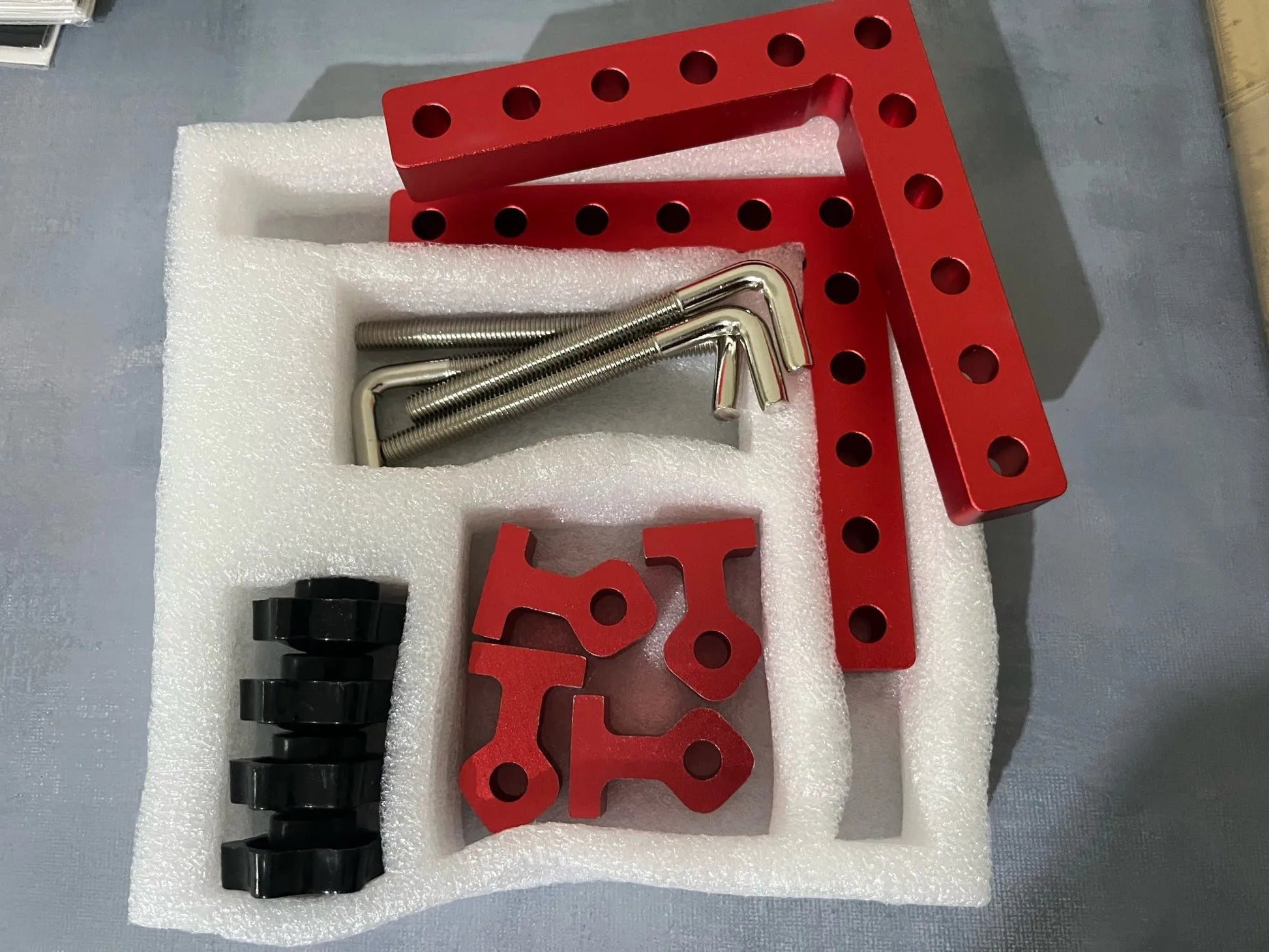 Vinkelklemme detalje aluminium