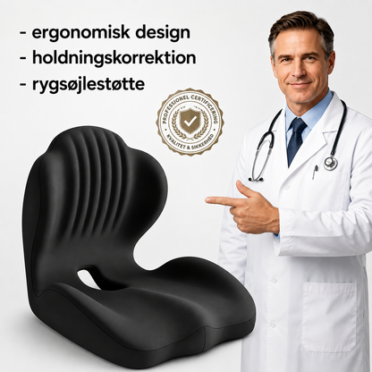 LuminaSilk™ KomfortSidde Haleben Relief Sædehynde