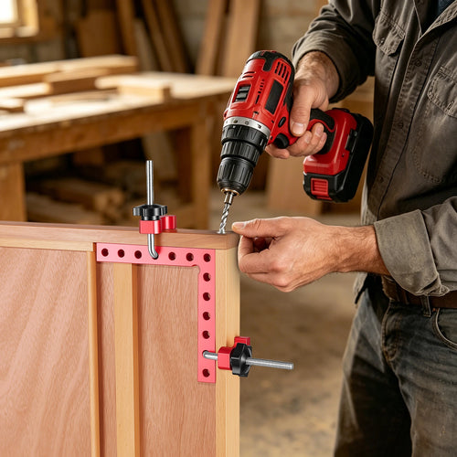 PræcisionsVinkel™ 90° Positioneringsklemmer – Sæt til Perfekte Vinkler