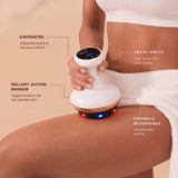 LuminaSilk Contour Pro — Vacuum + Heat + Red Light Body Massager view 3